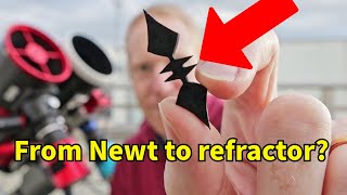 Can THIS remove my Newtonian star spikes, and turn it into a 'refractor'??