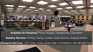 Information Lavery Library: WSON Orientation - Library Building and Services Guide