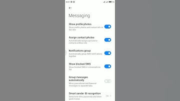 How to relaunch messaging app in Xiaomi Redmi 7 A MIUI 12.5.1 version | separate message tabs