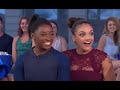 Simone biles surprises laurie hernandez on gma