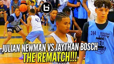 Julian Newman vs Jaythan Bosch Pt 2!! Julian GETS ...