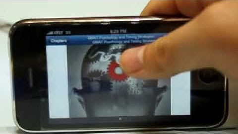 GMAT iPhone App from GMATPill.com