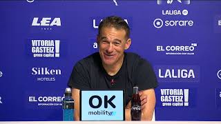 Rueda de prensa Deportivo Alavés vs RC Celta