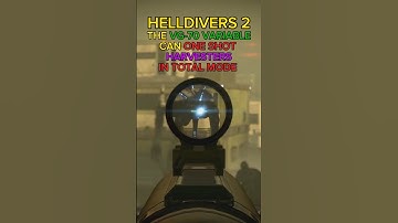 The VG-70 Variable Can One Shot Harvesters - Helldivers 2