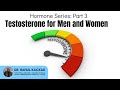 Hormone Series: Part 3- Testosterone for Men and Women : Dr. Rahul Kackar