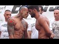 Ufc and mma weighins and staredowns  when angry fighters lose control