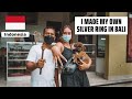 I made my own silver ring in BALI! | Silver jewellery making class | Sidemen, Bali