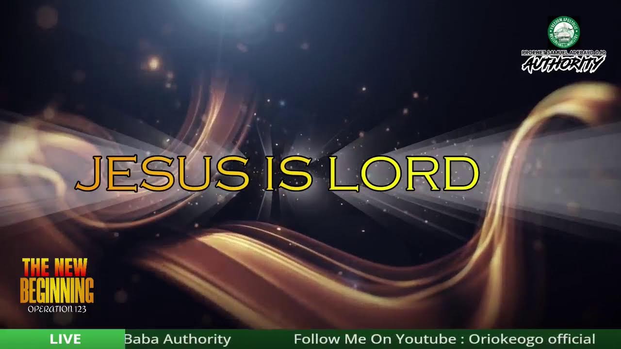 SUNDAY SERVICE || LIVE || PROPHET SAMUEL ADEBAYO OJO (BABA AUTHORITY).