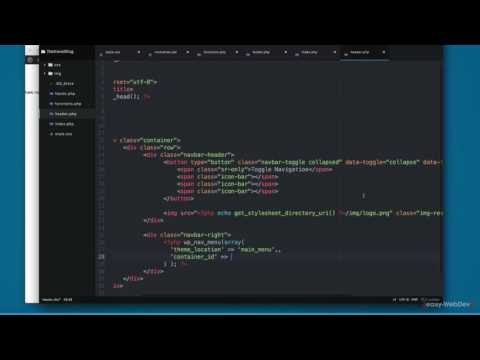 Building a WordPress Theme with Bootstrap from scratch - Going Responsive