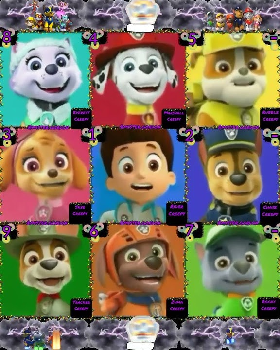 Paw Patrol Creepy/TikTok Bad Romance Challenge/Terror Humor. #shorts YouTube