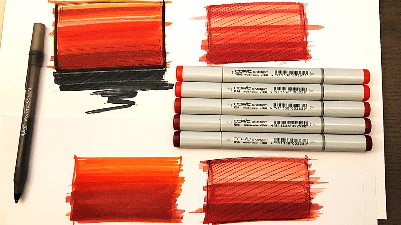 How to Blend Copic Markers on Print Paper and Marker Paper 
