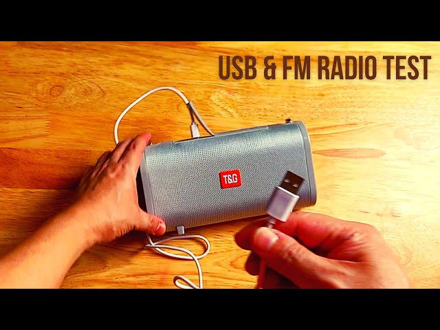 T&G TG123 - USB & FM Radio Test class=