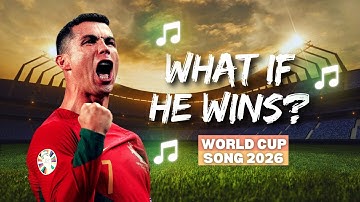 🎵 What If Ronaldo Wins the World Cup 2026? | What if Football Songs 🎵