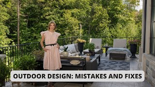 WORST Outdoor Design Mistakes and EASIEST Fixes