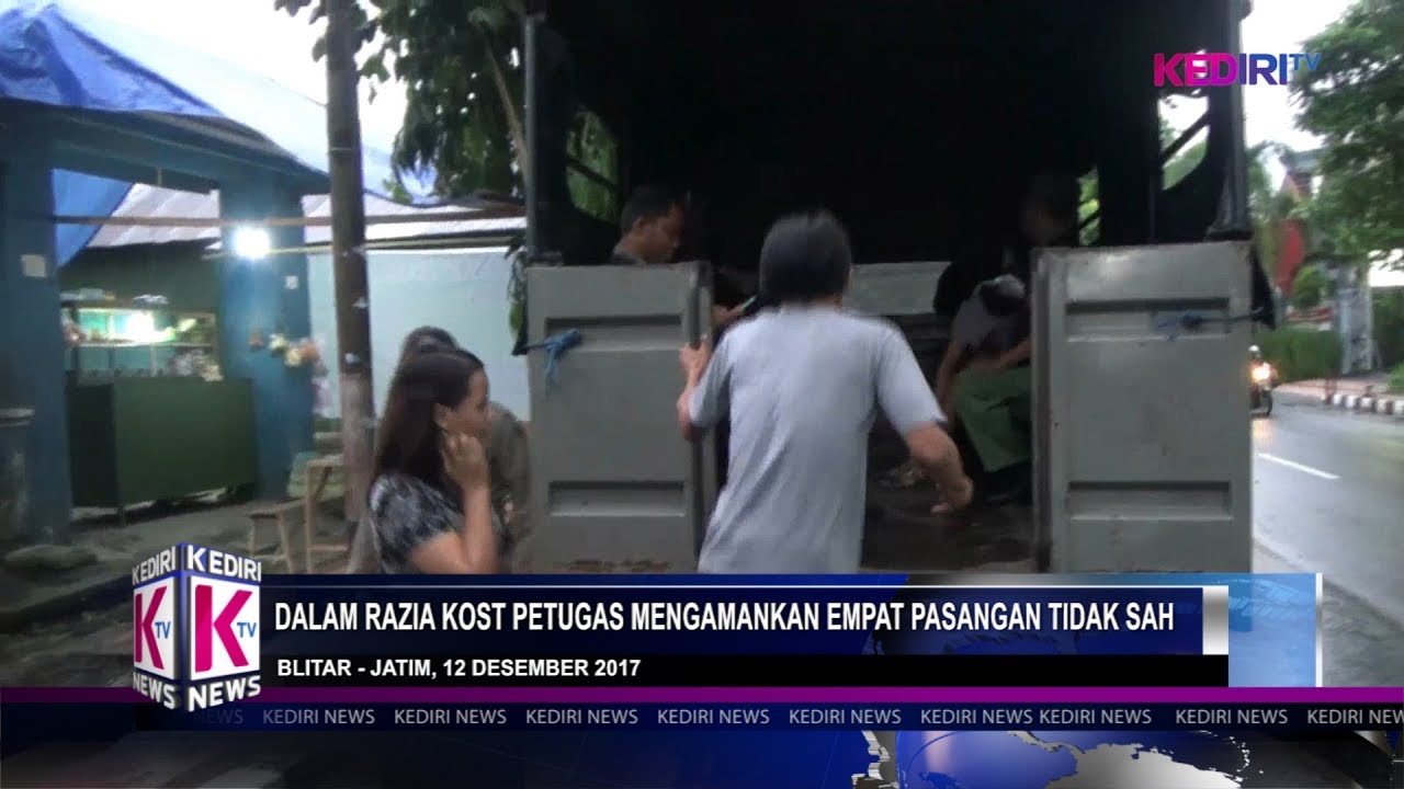 DALAM RAZIA KOST PETUGAS MENGAMANKAN EMPAT PASANGAN TIDAK SAH - YouTube