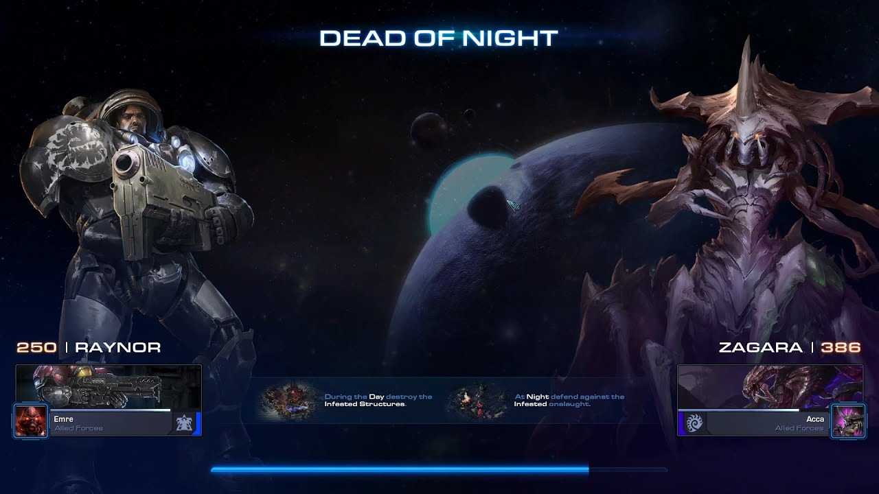 StarCraft 2 Co-op Brutal Dead of Night Cleared as Raynor ft. Zagara – Bio Firepower + Zerg Swarm