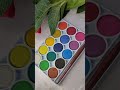 Easy watercolor scenery painting with rs 20  watercolor set. 20 rupees watercolor painting. #shorts