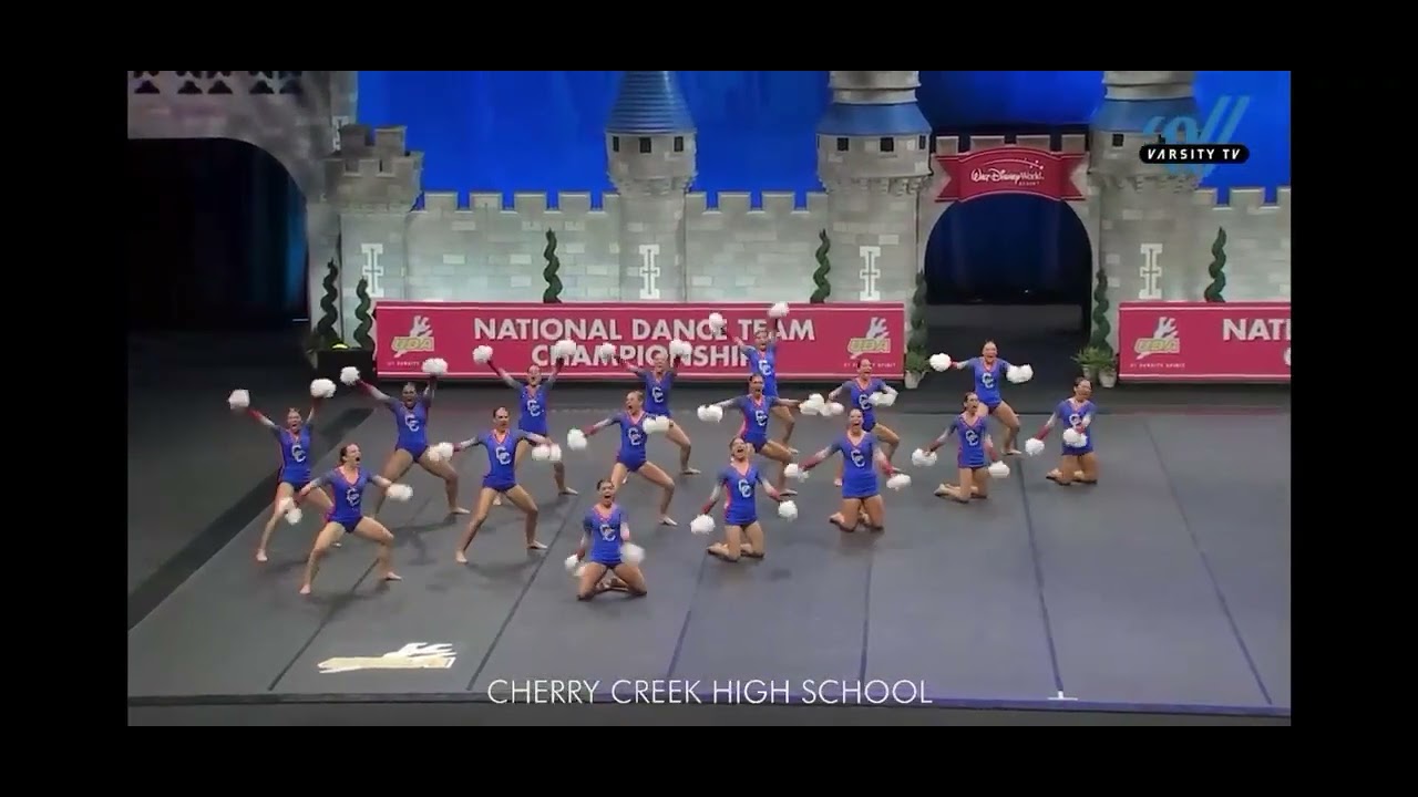 UDA NDTC 2024 - Large Varsity Pom, Cherry Creek High School