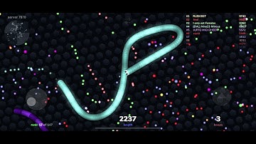 SLÍTHER IO GAMEPLAY #slitherio #slithersnake 