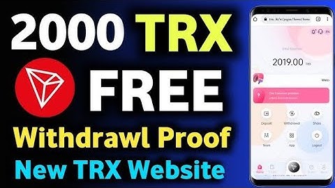 New Trx Mining Site Today | Earn Free Trx | Best Tron Mining Website 2022 | Trx Mining Site