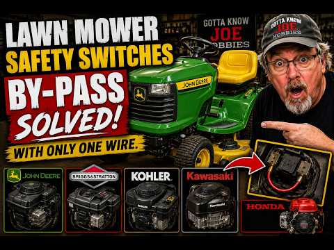 Easy lawn tractor  Pull-N-Cut Remote deflection control mod.