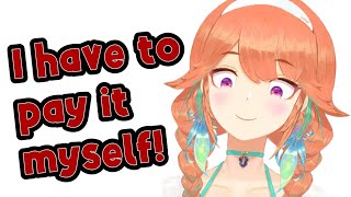 Kiara plans to do a Concert, but she has to pay everything herself【Takanashi Kiara / HololiveEN】