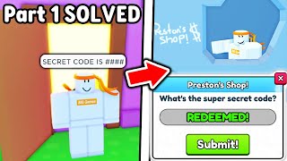 I Found SECRET CODE From HIDDEN DOOR in Roblox Pet Simulator 99..