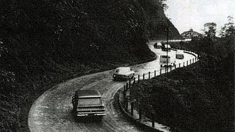 Em que ano foi fechada a Estrada Velha de Santos?