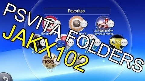 How To Make PSVITA folders!