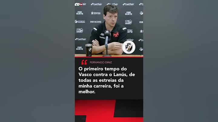 VIU POTENCIAL? ⚽ FERNANDO DINIZ elogiou o primeiro tempo de sua ESTREIA pelo VASCO #shorts