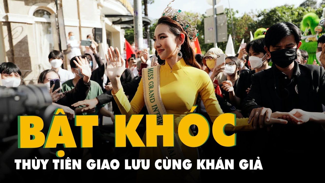 Thùy Tiên bật khóc, giao lưu cùng khán giả trong sự... - youtube