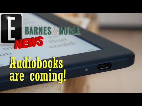 Barnes & Noble Adds Audiobook Support on Nook App and Devices!