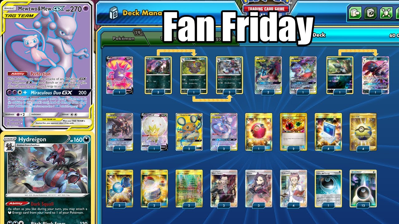 Mewtwo & Mew GX/Hydreigon. The Dark Mewtwo Box - YouTube