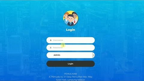 #1 Installasi - Sistem Informasi Pajak Bumi & Bangunan