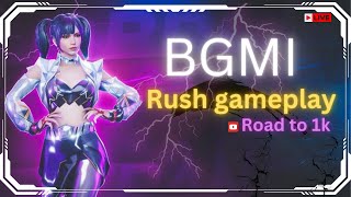 ROAD TO 1K SUBS || RUSH GAMEPLAY || BGMI LIVE WITH GILL #shortsfeed #shortstream