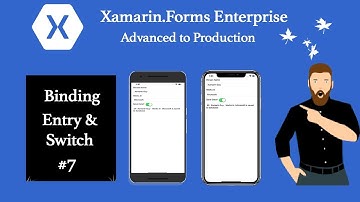 Xamarin Form MVVM First Binding Entry and Switch #7