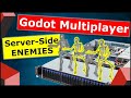 Godot Multiplayer Tutorial - Server Side (NPC) Enemies | Godot Dedicated Server #15