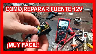 Como reparar fuentes de alimentacion (muy facil)