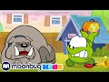 Back to School!! | Om Nom Stories - Cut The Rope | Funny Cartoons for Kids | Moonbug Kids