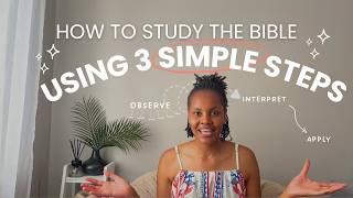 The 3-Step Method for Studying the Bible Deeply | OIA Explained