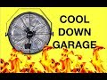 How to keep garage cool best garage gym ceiling fan