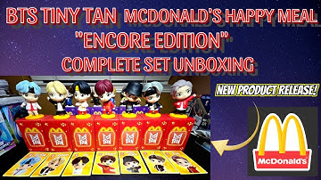 EERSTE KIJKJE - Uitpakken van een complete set BTS Tiny Tan McDonald