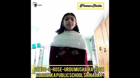 Grade 3 Rose2 UrduMushaira Dated 13 10 2021