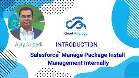 Salesforce Package Management | Install Management Internally