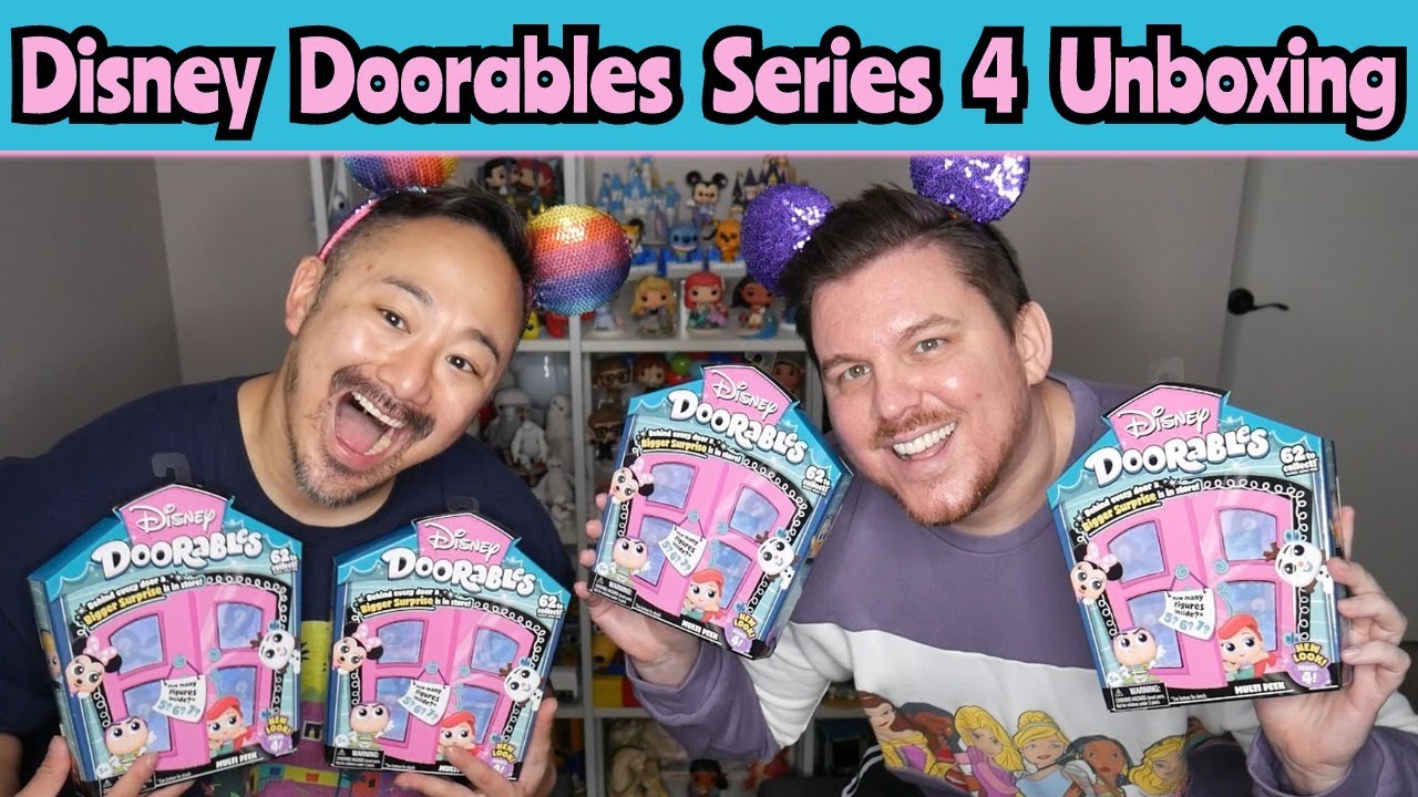 UNBOXING DOORABLES SERIES 4 FROM DOLLAR TREE! 48 BLIND BAGS