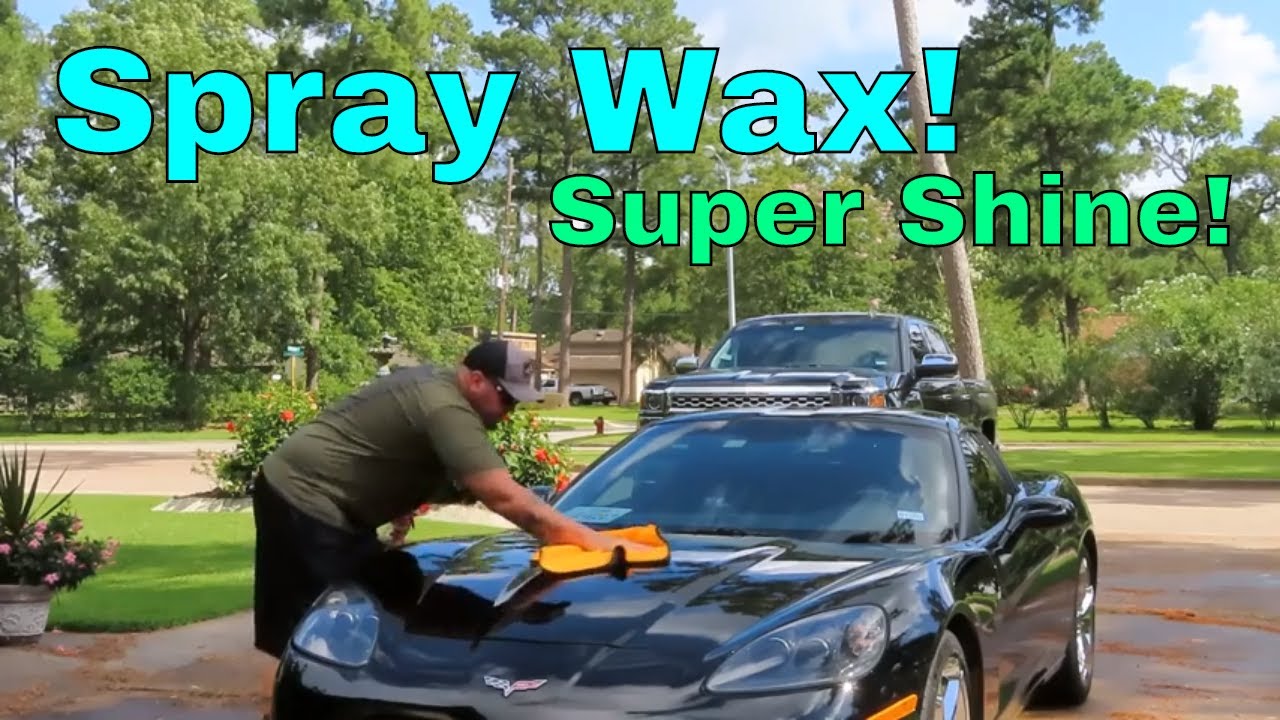 How to wax a car. Griots spray wax. Guality Content Rick YouTube