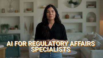AI for Regulatory Affairs Specialists | Prompt & Video courses, Certifications and AI tools