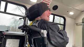 Bata Bus Driver Kristi Picking Up Sam At Ifs & Dropping Him Off At Home 11.25.25