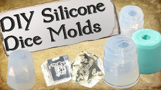 How to Make Silicone Dice Molds | Sprue Method