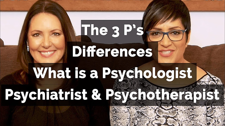 What is the difference between a therapist and a psychotherapist